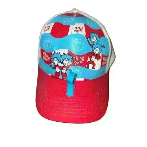 Universal Stuidos Kids‎ Thing One Thing Two Cap Vacation Cute - Picture 1 of 4